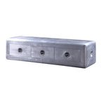 ACME 91562 Brancaster TV Stand, Aluminum