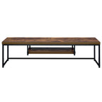 ACME 91782 Bob TV Stand, Weathered Oak & Black