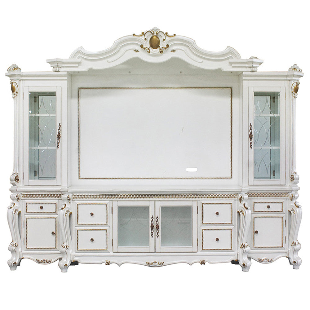 ACME 91815 Picardy Entertainment Center, Antique Pearl