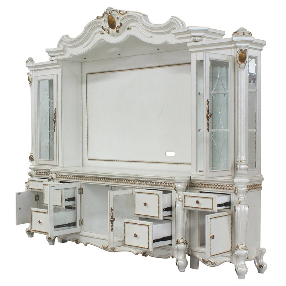 ACME 91815 Picardy Entertainment Center, Antique Pearl
