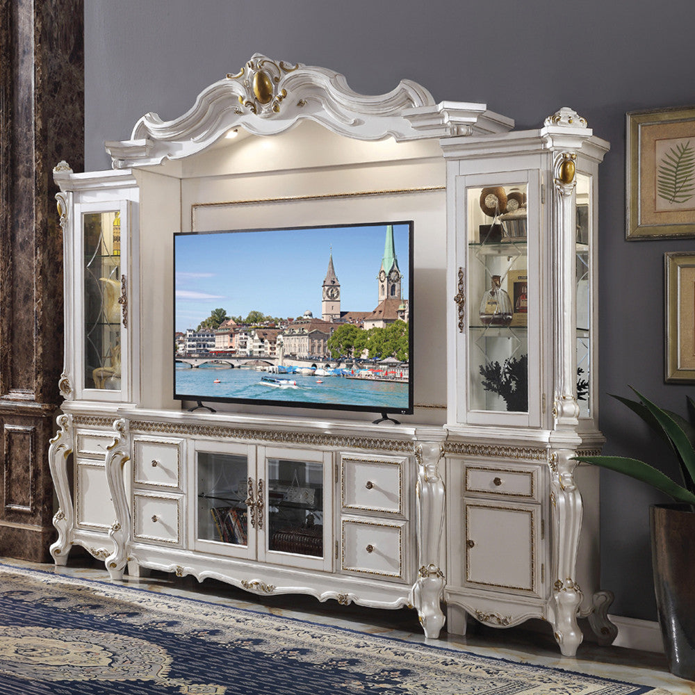 ACME 91815 Picardy Entertainment Center, Antique Pearl