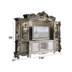 ACME 91820 Versailles Entertainment Center, Antique Platinum (1Set/4Ctn)  3