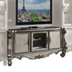 ACME 91824 Versailles TV Console, Antique Platinum (For Flat Screens TV's up to 72 Inches)