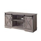 ACME 91855 Bennet TV Stand, Gray Finish
