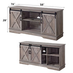 ACME 91855 Bennet TV Stand, Gray Finish