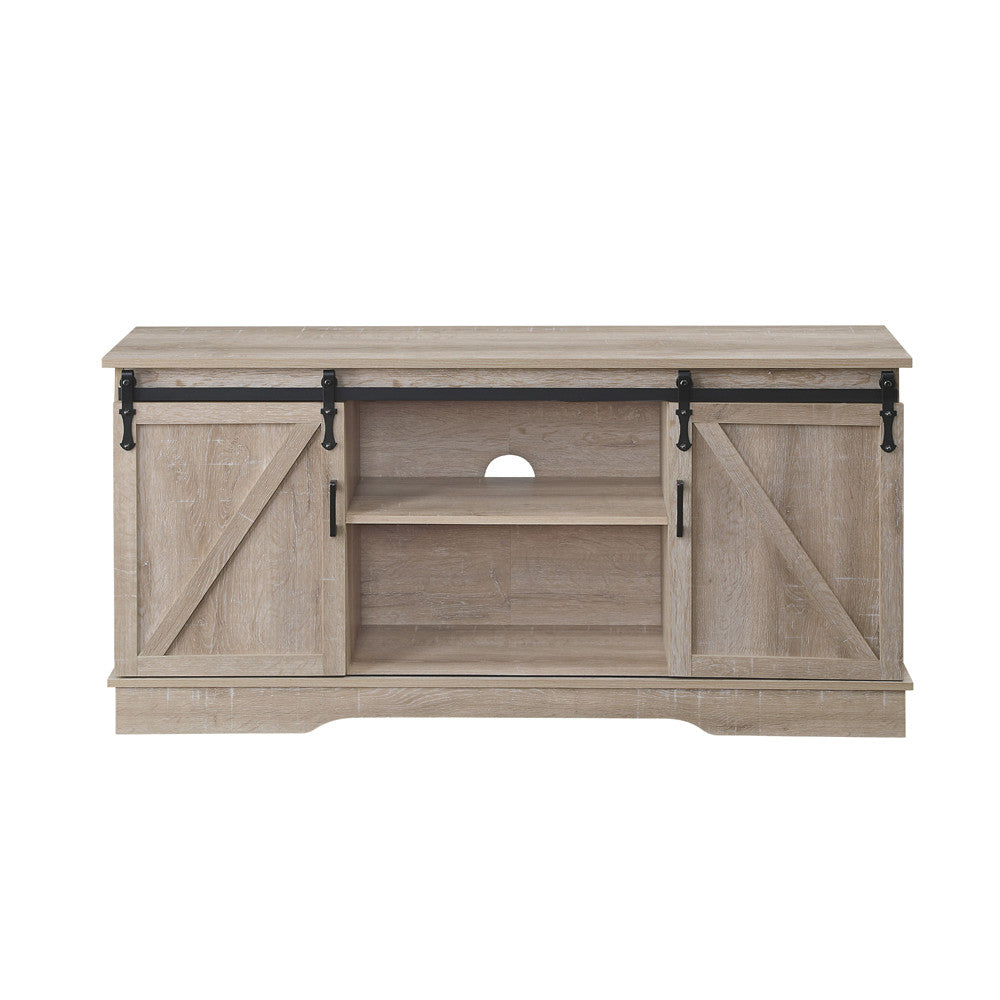 ACME 91857 Bennet TV Stand, Oak Finish