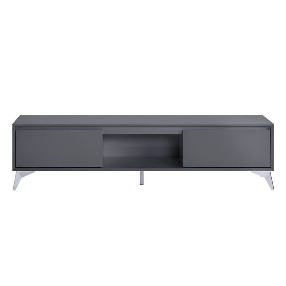 ACME 91996 Raceloma Gray TV Stand with Led