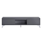 ACME 91996 Raceloma Gray TV Stand with Led