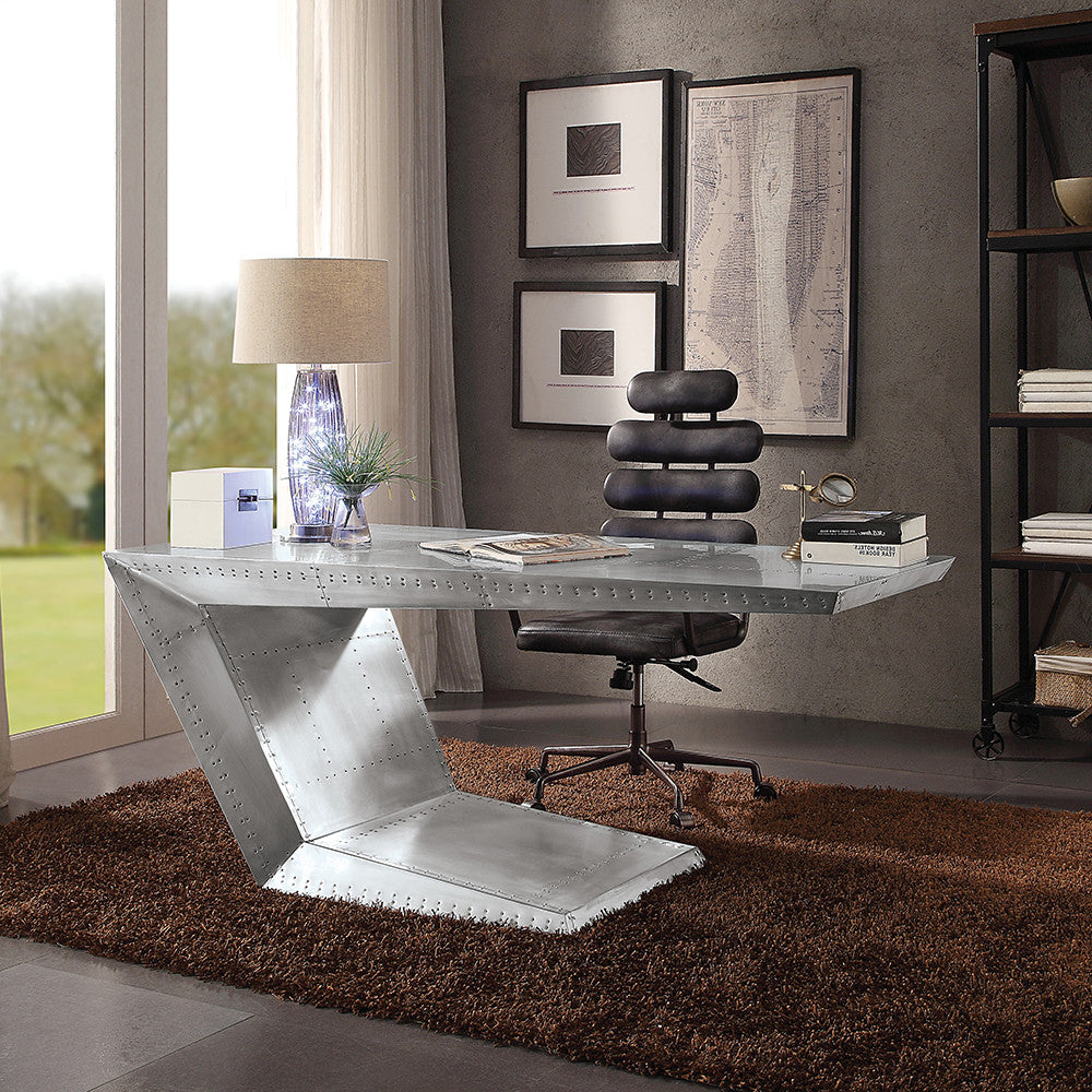ACME 92025 Brancaster Desk, Aluminum