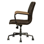 ACME 92028 Joslin Executive Office Chair, Distress Chocolate Top Grain Leather
