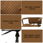 ACME 92029 Josi Executive Office Chair, Coffee Top Grain Leather