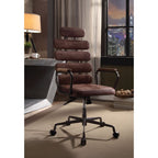 ACME 92110 Calan Executive Office Chair, Vintage Whiskey Top Grain Leather