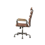 ACME 92110 Calan Executive Office Chair, Vintage Whiskey Top Grain Leather