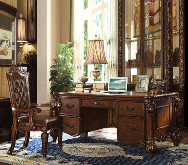 ACME 92125 Vendome Executive Desk, Cherry