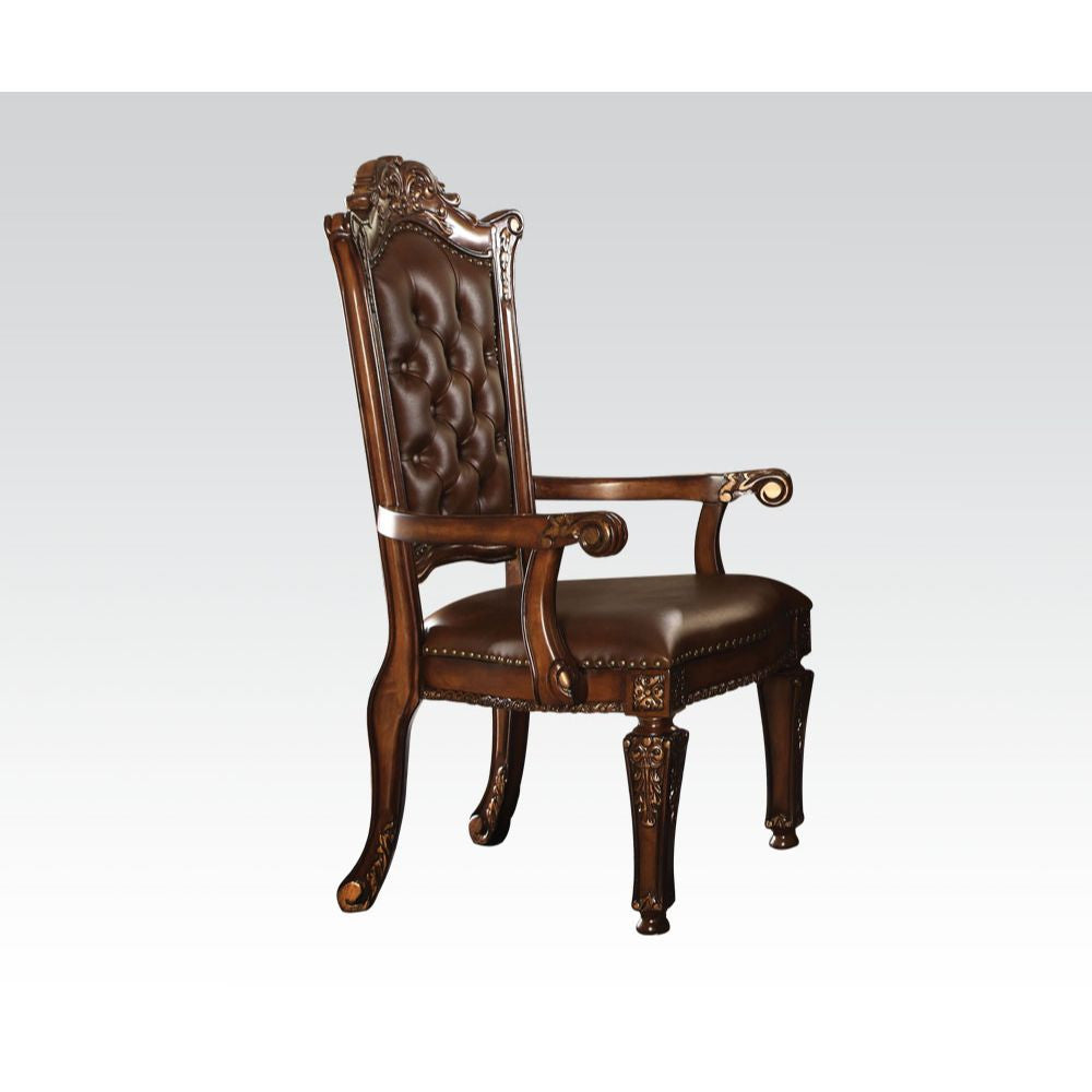 ACME 92126 Vendome Executive Chair (Arm), PU & Cherry
