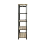 ACME 92200 Itzel Bookshelf, Antique Oak & Sandy Gray