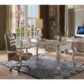 ACME 92275 Versailles Executive Desk (Leg), Bone White