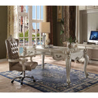 ACME 92275 Versailles Executive Desk (Leg), Bone White