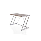 ACME 92344 Finis Desk (USB Dock), Weathered Oak & Chrome