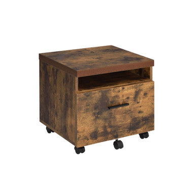 ACME 92398 Bob File Cabinet, Weathered Oak