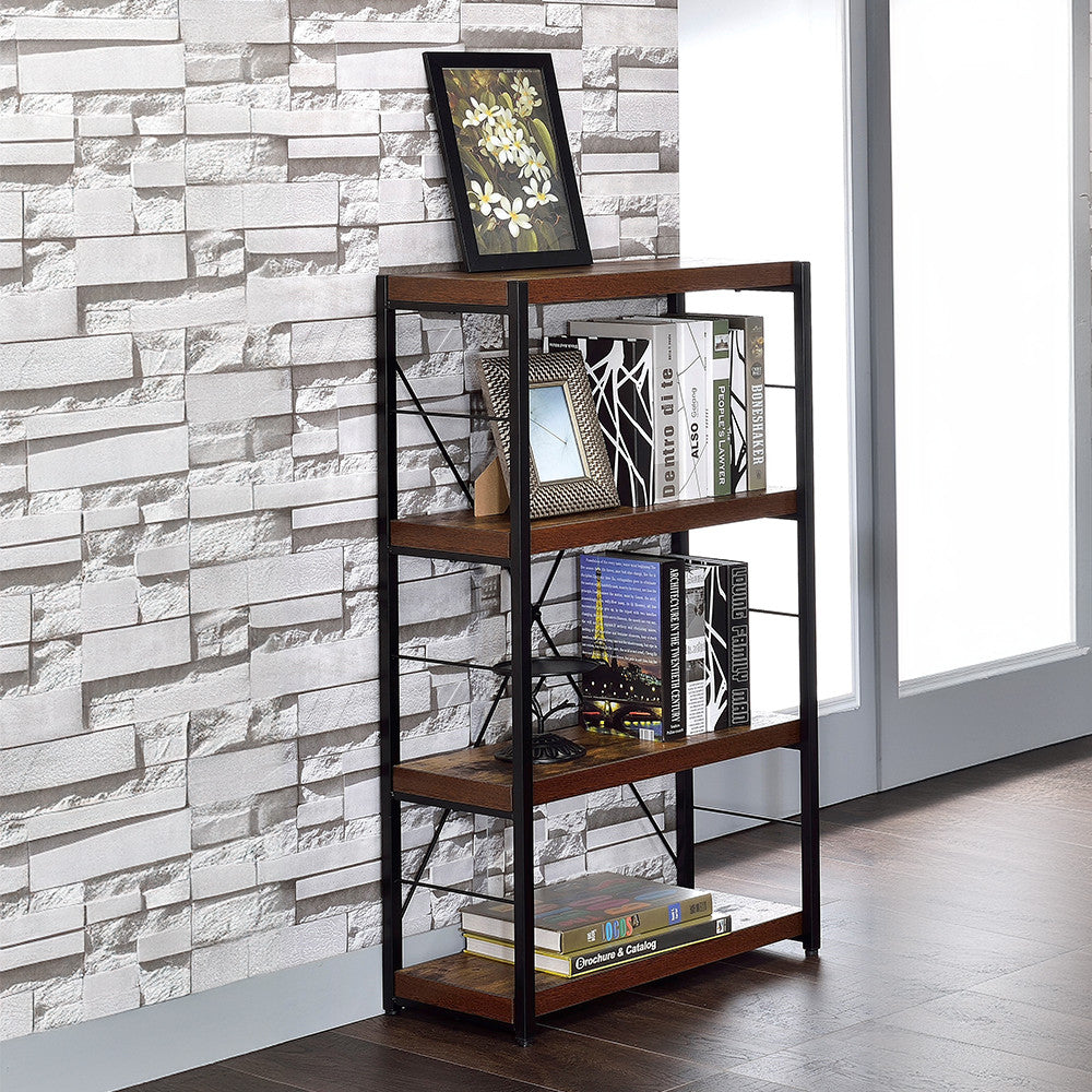 ACME 92399 Bob Bookshelf, Weathered Oak