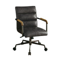 ACME 92415 Harith Executive Office Chair, Antique Slate Top Grain Leather