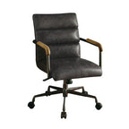 ACME 92415 Harith Executive Office Chair, Antique Slate Top Grain Leather