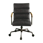 ACME 92415 Harith Executive Office Chair, Antique Slate Top Grain Leather