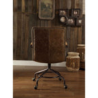 ACME 92416 Harith Executive Office Chair, Vintage Whiskey Top Grain Leather