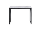 ACME 92604 Zaidin Writing Desk, Antique White & Black Finish  2