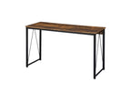 ACME 92605 Zaidin Writing Desk, Weathered Oak & Black Finish