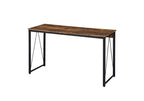 ACME 92605 Zaidin Writing Desk, Weathered Oak & Black Finish