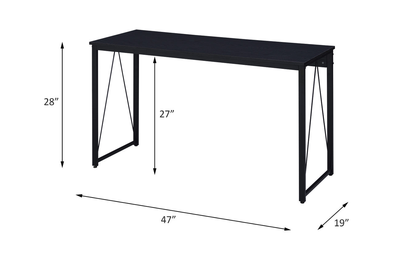 ACME 92607 Zaidin Writing Desk, Black Finish  3