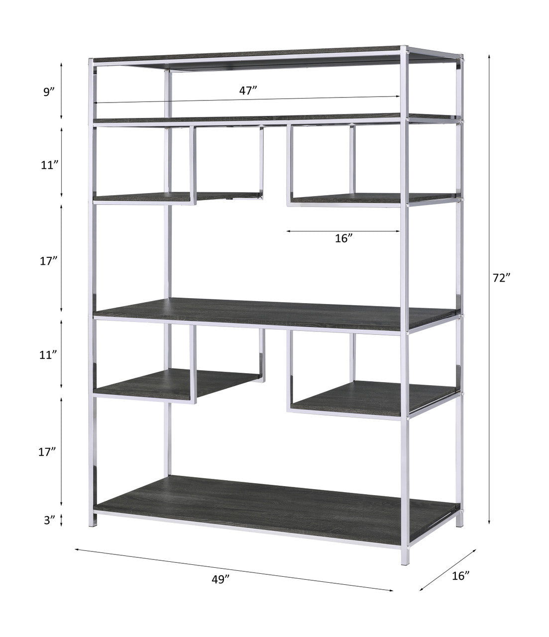 ACME 92657 Vonara Bookshelf  3