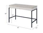 ACME 92670 Wendral Desk, Natural & Black