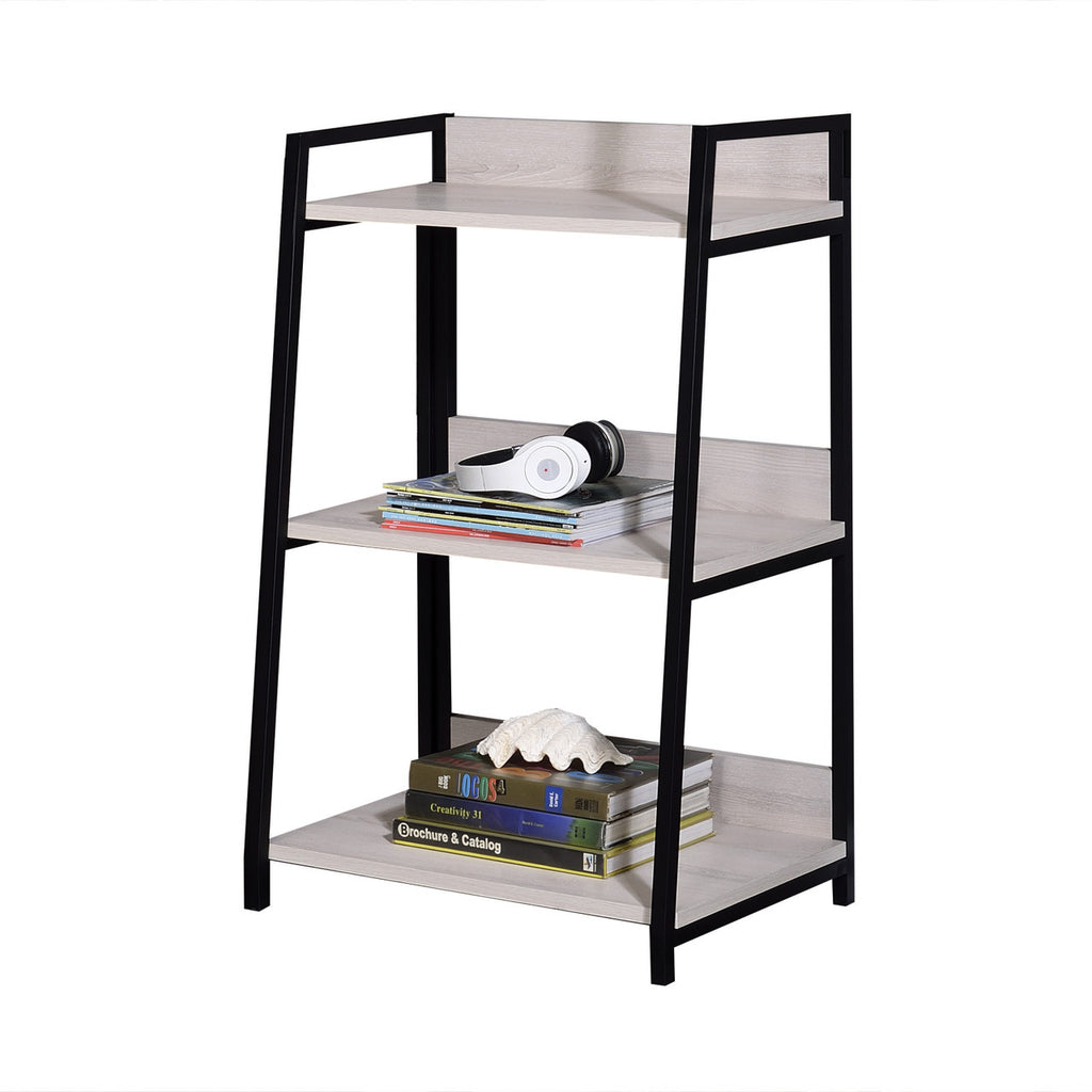 ACME 92672 Wendral Bookshelf (3-Tier), Natural & Black