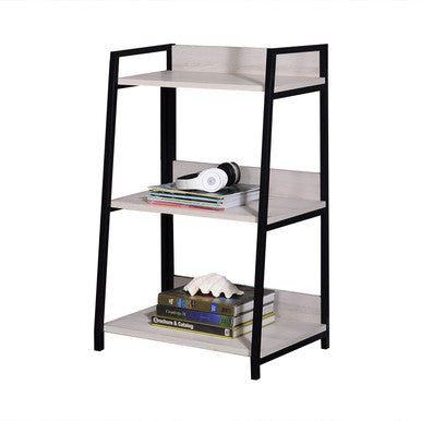 ACME 92672 Wendral Bookshelf (3-Tier), Natural & Black