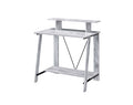 ACME 92732 Nypho Writing Desk, Antique White & Black Finish