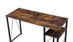 ACME 92765 Vadna Writing Desk, Weathered Oak & Black Finish  1