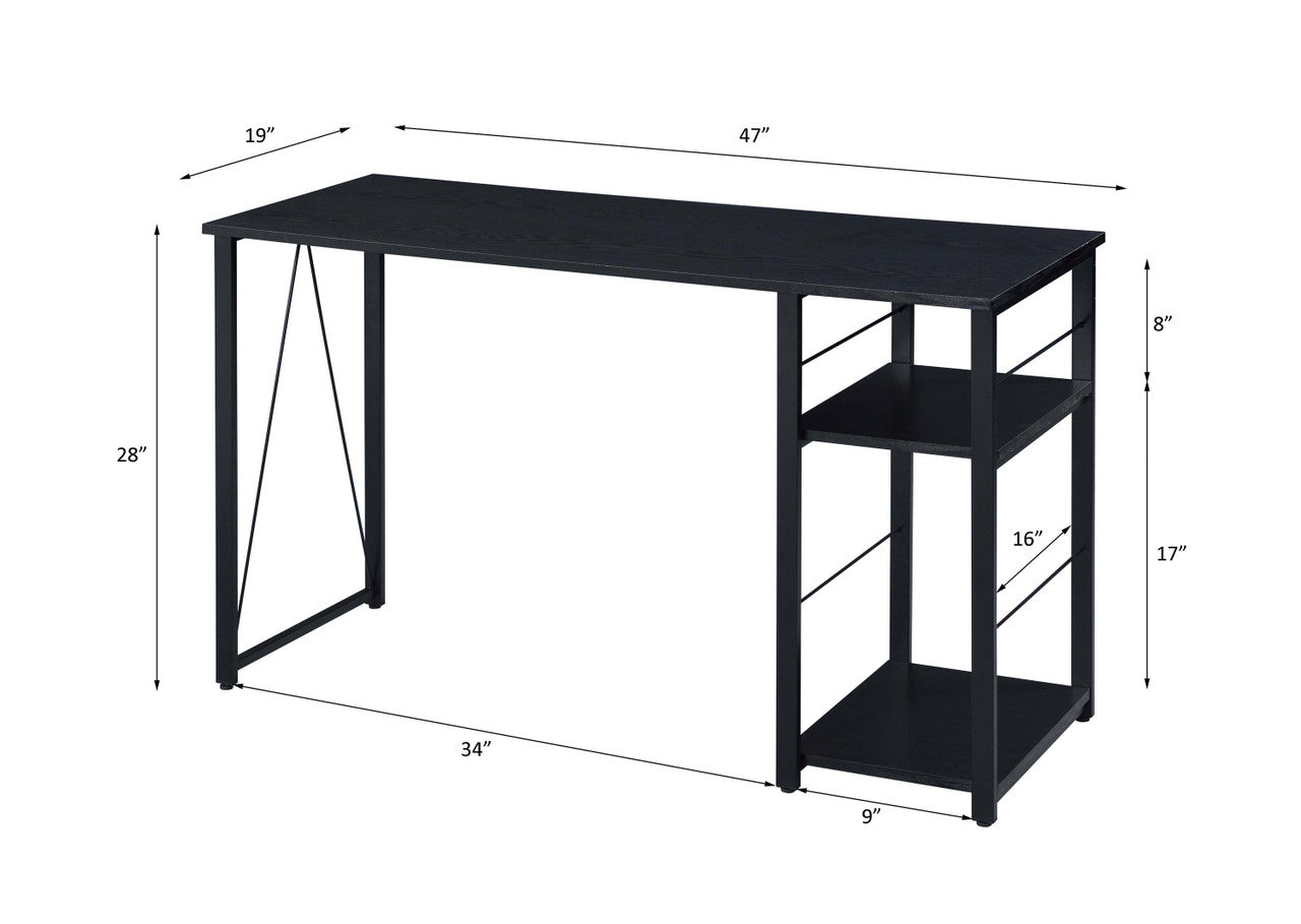 ACME 92769 Vadna Writing Desk, Black Finish  3