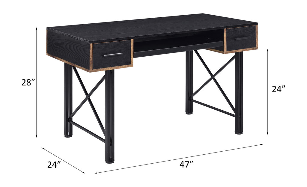 ACME 92799 Settea Computer Desk, Black Finish
