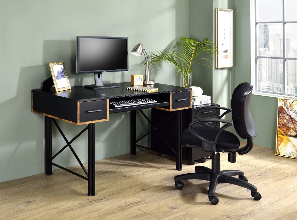 ACME 92799 Settea Computer Desk, Black Finish