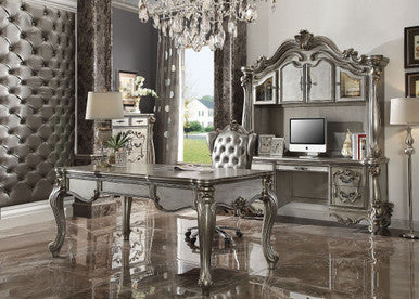 ACME 92820 Versailles Executive Desk (Leg), Antique Platinum