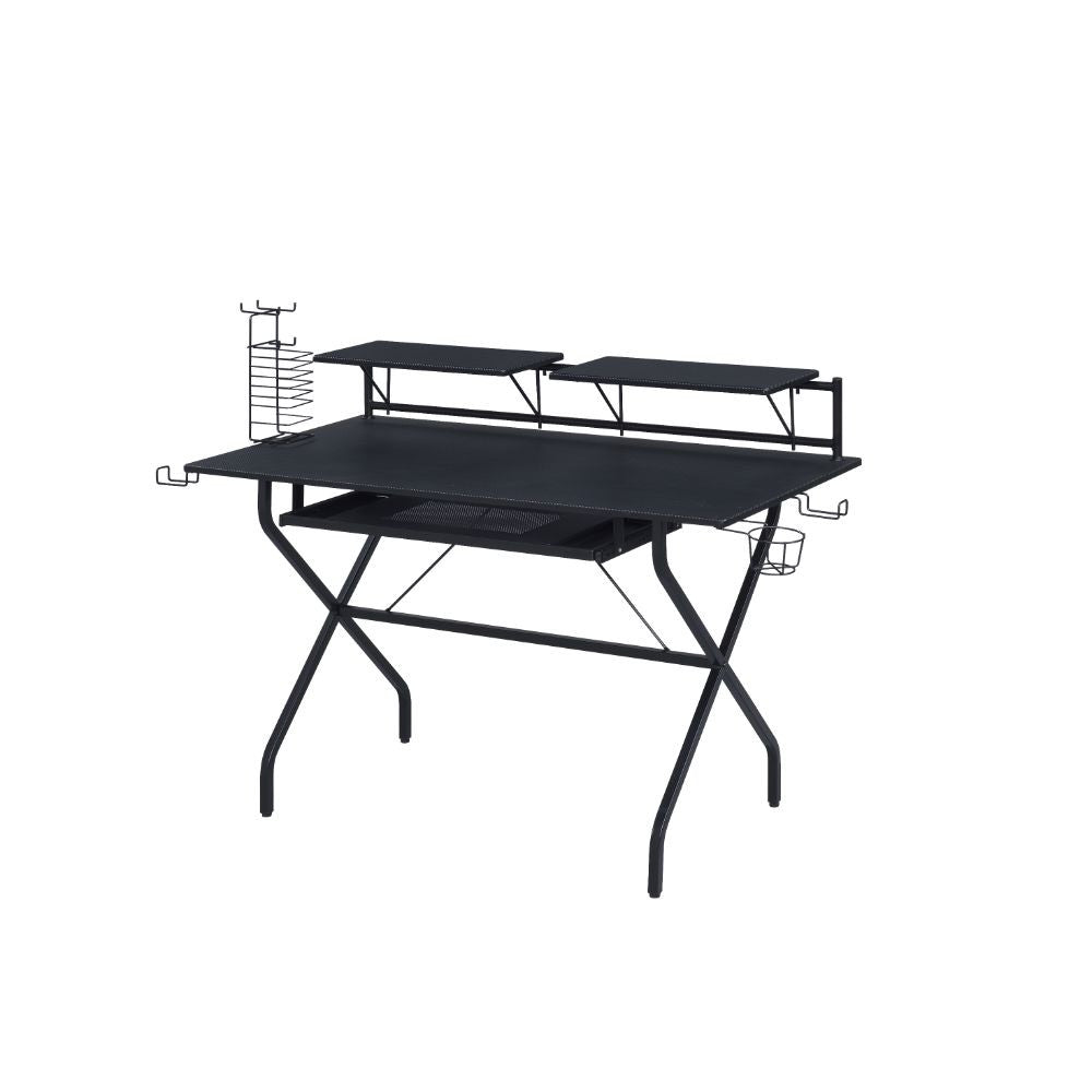 ACME 92870 Hartman Computer Desk, Black