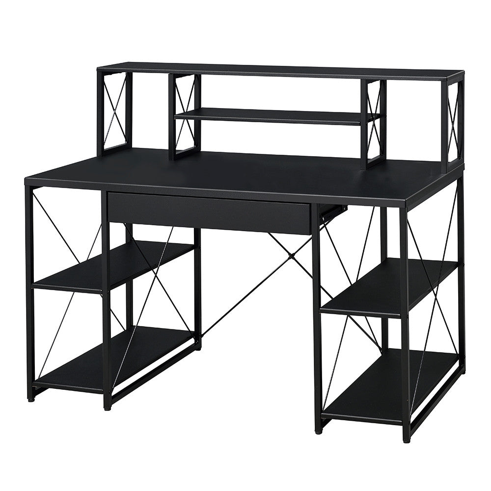 ACME 92877 Amiel Music Recording Studio Desk, Black