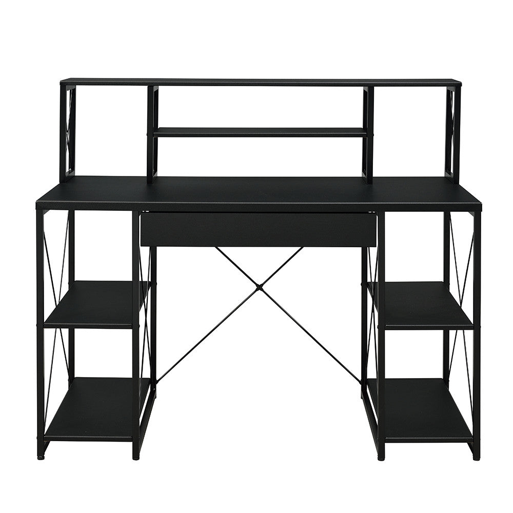 ACME 92877 Amiel Music Recording Studio Desk, Black
