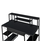 ACME 92877 Amiel Music Recording Studio Desk, Black