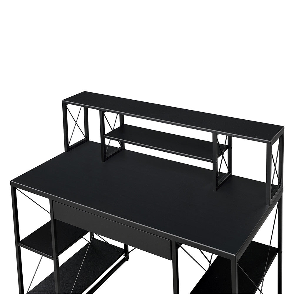 ACME 92877 Amiel Music Recording Studio Desk, Black