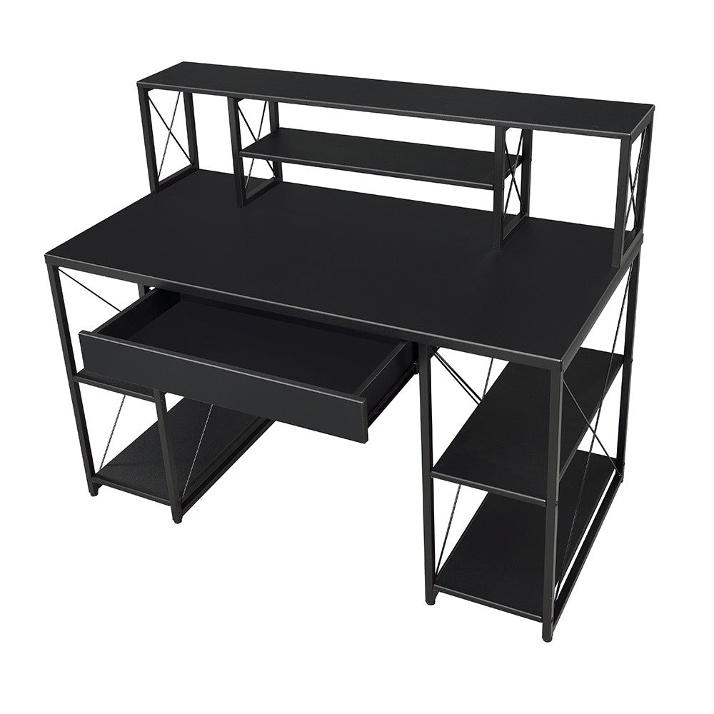 ACME 92877 Amiel Music Recording Studio Desk, Black