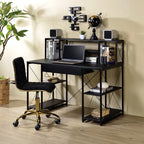 ACME 92877 Amiel Music Recording Studio Desk, Black